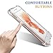 TheCoos Compatible for iPhone 8 Plus iPhone 7 Plus Case Shock-Absorption Bumper Cover Anti-Scratch Clear