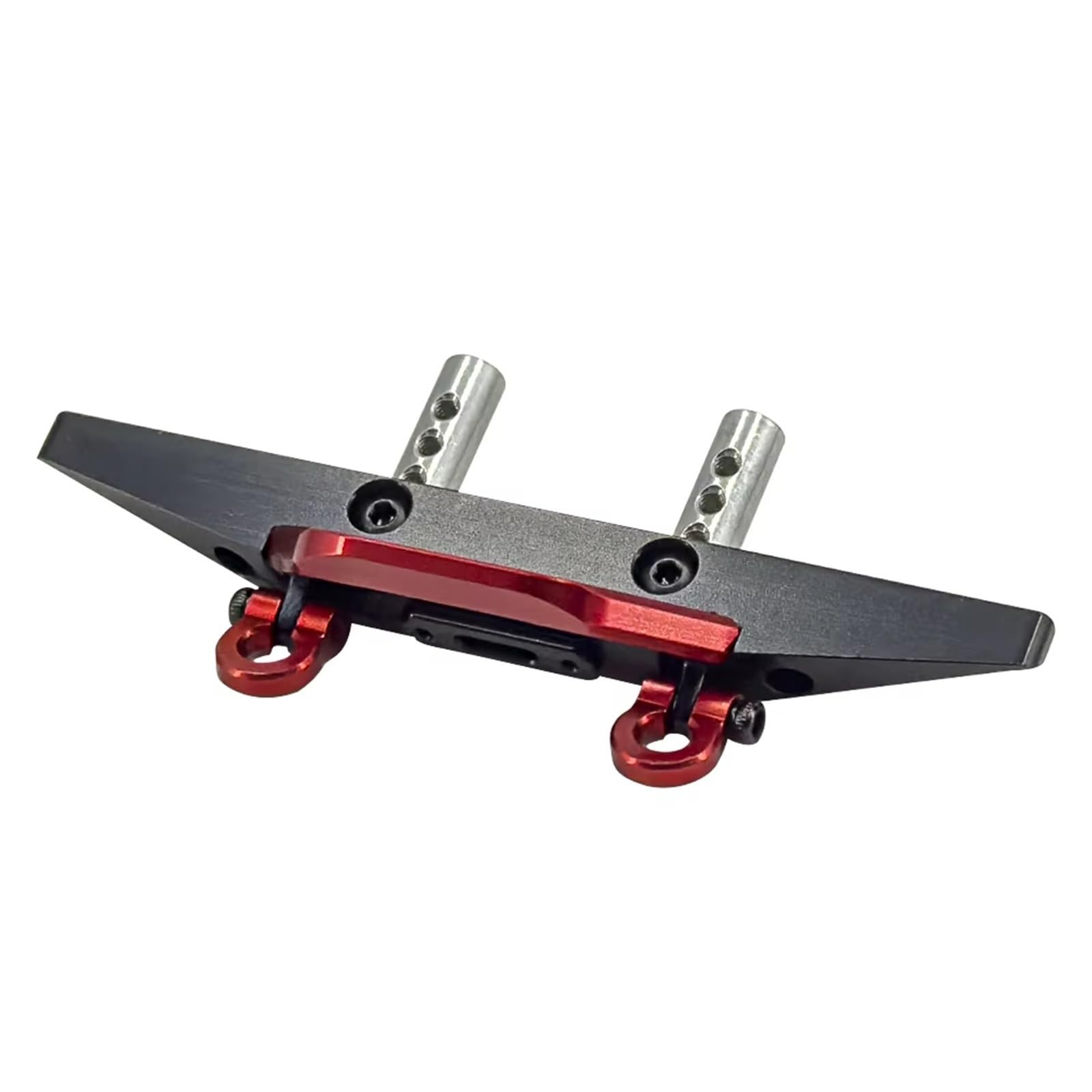 Paraurti RC per Redcat per Ascent-18, Parti di Aggiornamento Auto RC per 1/18, Accessori per Cingolate Telecomandate, Paraurti Anteriore Metallo