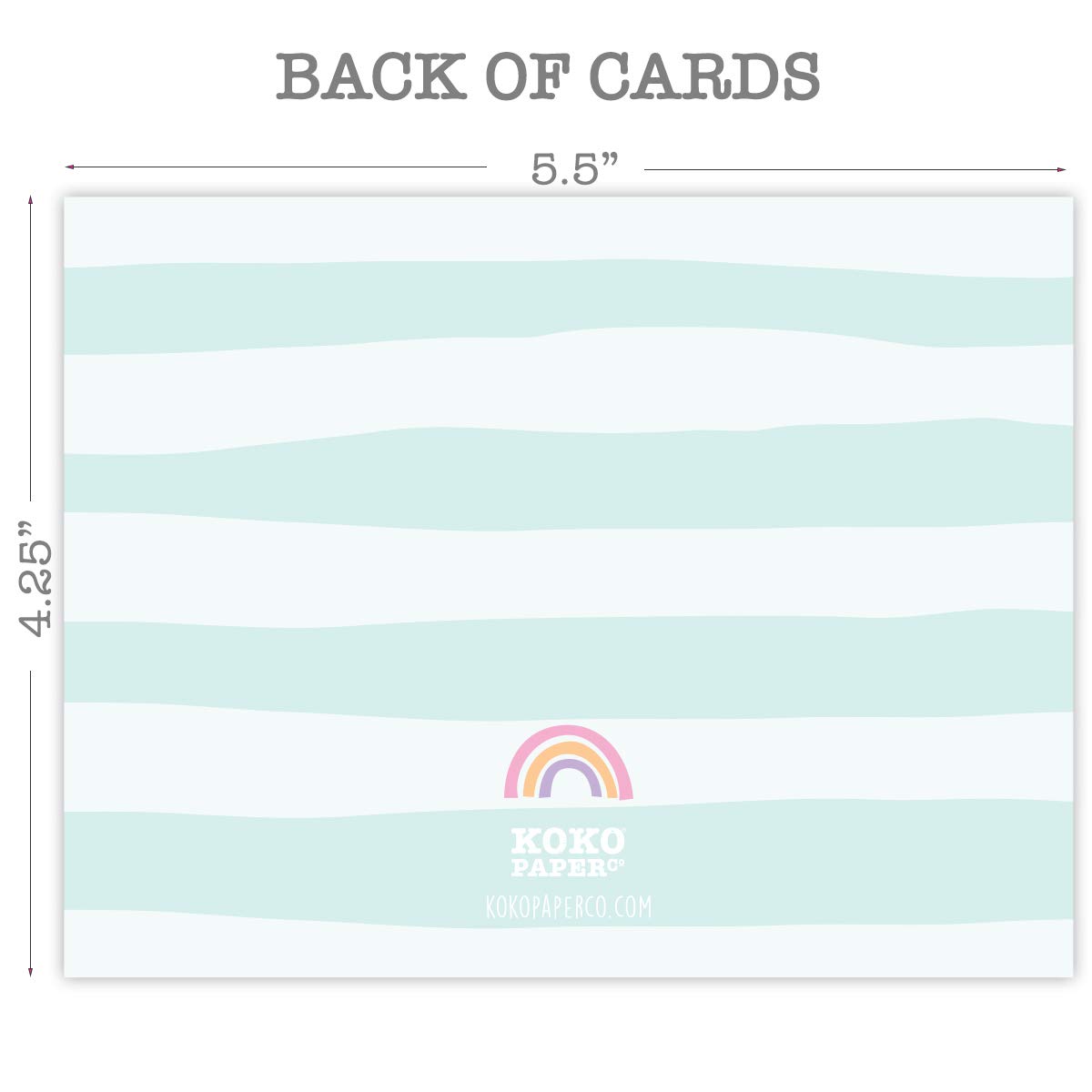 Koko Paper Co Magical Unicorn Fill In The Blanks Thank You