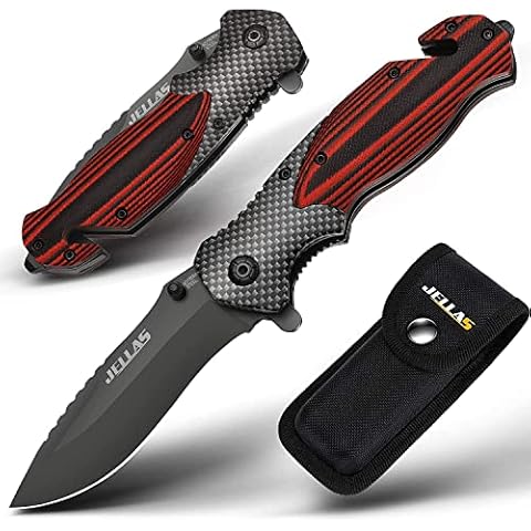 Jellas Cuchillo Plegable Supervivencia Cover