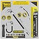 14-teiliger SabreCut SCRAD02 305mm robuster 1/4 Zoll kompakter flexibler rechtwinkliger Schlagschrauber-Bithalter 25-mm-Bits-Set Dual-Positions-Griff magnetischer federbelasteter Schnellverschluss