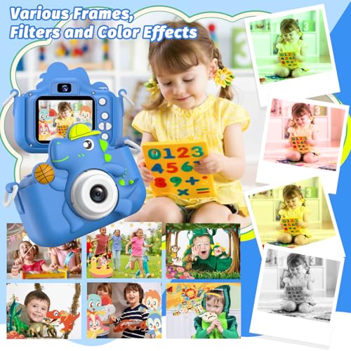 Image of Kids Camera Toy, masterbee Children Age 3-12, Christmas /Birthday Gifts for Girls, 1080P HD Video, Gift for 3 4 5 6 7 8 9 10 11 12 Year Old Girl Blue