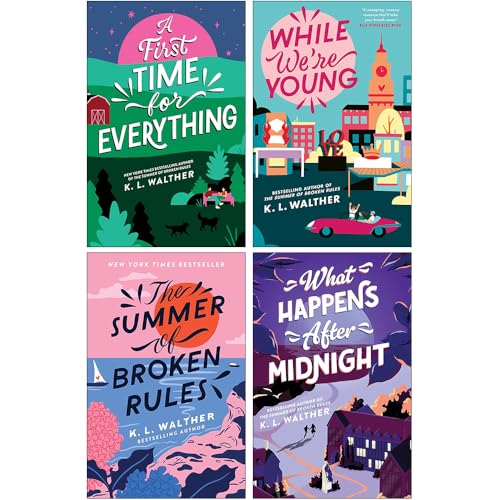 K. L. Walther 4 Books Collection Set (Maybe Meant to Be, What Happens After Midnight, The Summer of Broken Rules &While We’re Young)