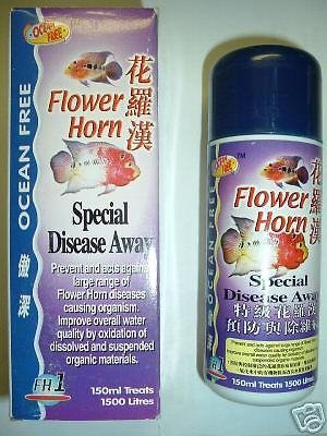 Ocean Free Flower Horn Special Disease Away Fish Treatment (150 ml)