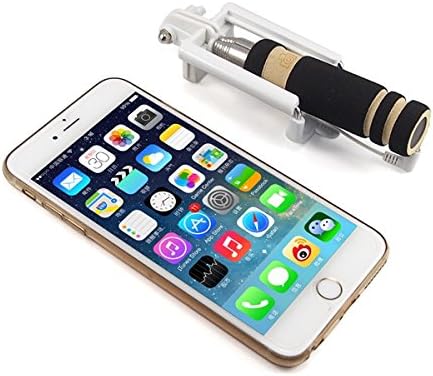 Selfie Stick,Self Portrait [Battery Free] Extendable Handled Stick with Adjustable Phone Holder & Built-in Remote Shutter, from Xtreme Accessories,MINI size with FREE Waterproof Storage Pouch. Designed for Apple, Android Smartphones