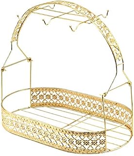 Mug Holder Coffee Mug Rack Coffee Cup Holder Stand Dishes Organizer Wrought Iron