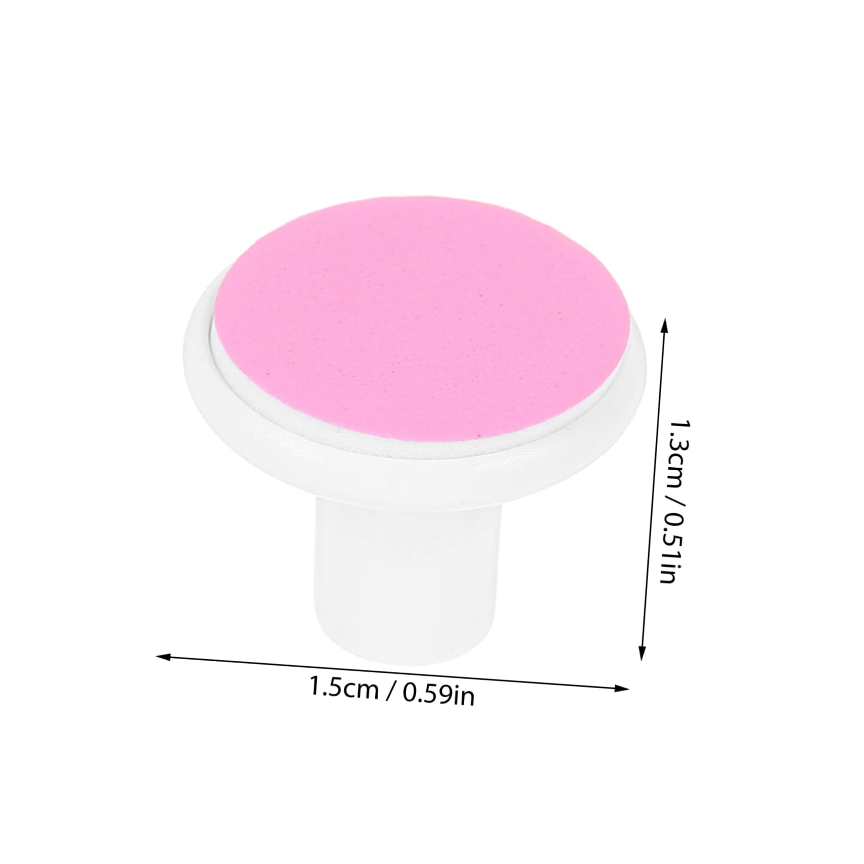 Gogogmee Electric Nail Trimmer Replacement Parts 10pcs Nail Grinding Heads Easy Swap for Kid Manicure File Pads