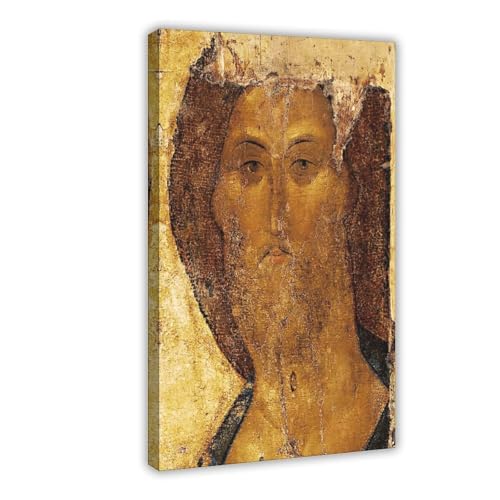 Toile Christ Rédempteur 1410 Andrei Rublev tableau d'art encadré haut de gamme