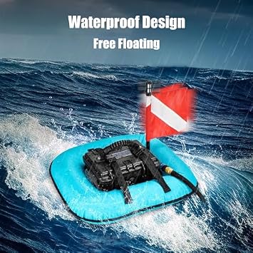 Tankless Scuba Diving Rebreathers with Breath Regulator Systems, Advanced Snorkeling Equipment for Professional Divers