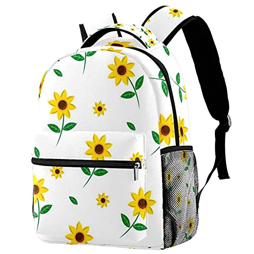 Sacs d'école pour filles et garçons style glycine violette décontracté