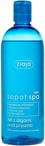 Ziaja Sopot Spa Duschgel Damen 30+ aus Algae 500 ml - Vegan Body Wash Marine-Alg