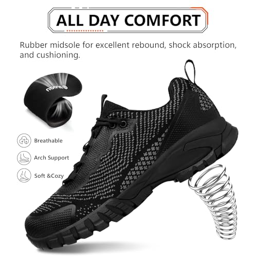 Image of LEDINEY Hiking Shoes Women Waterproof Lightweight for Trail Trekking Camping Outdoor