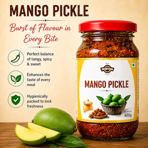 Image of Morton By Birla Mango Pickle 400 Gm