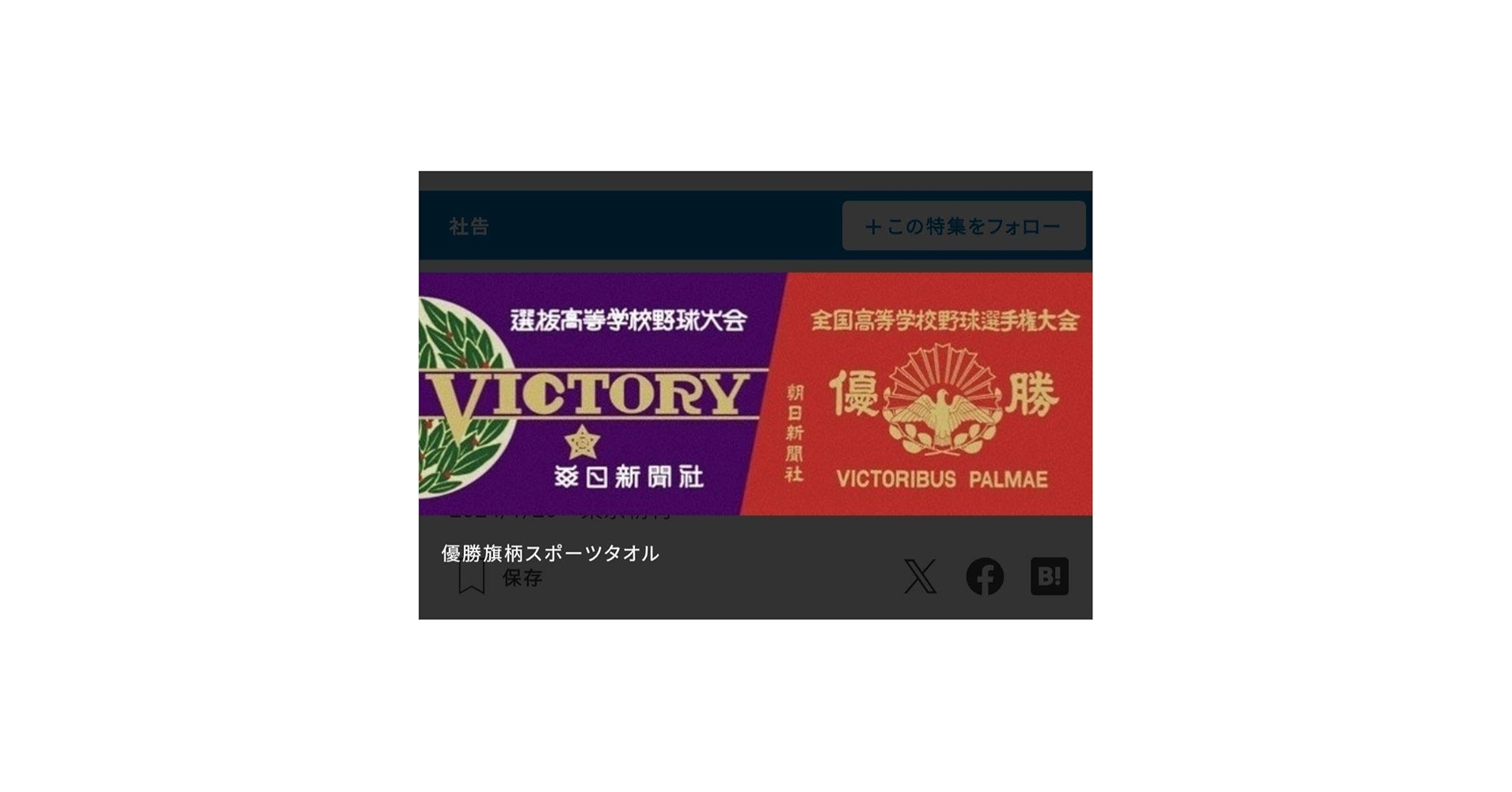 Amazon.co.jp: 、高校野球 甲子園 優勝旗タオル : おもちゃ