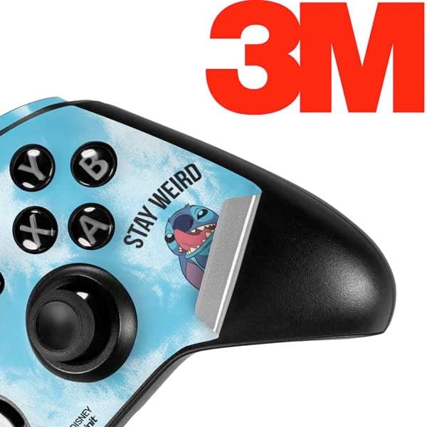 Skinit Decal Gaming Skin Compatible with Xbox One Elite Controller - Officially Licensed Disney Lilo and Stitch Stay Weird Design