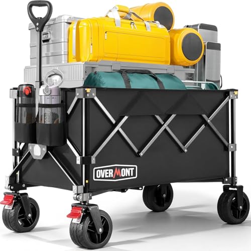 Overmont Festival Trolley on Wheels - 150kg Large Capacity Camping