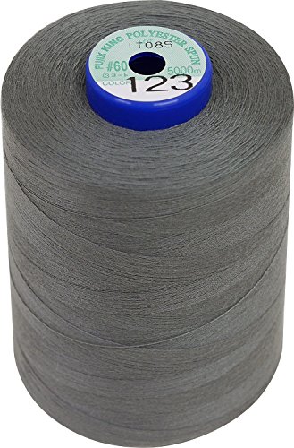 FUJIX フジックス キングスパン スパン ミシン糸 60番 5000m巻 col.123