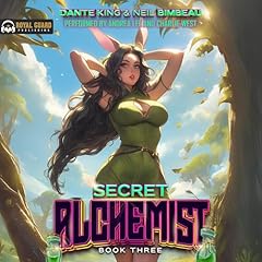 Diseño de la portada del título Secret Alchemist, Book 3