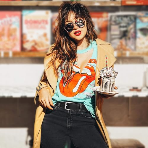 WHIPPY Women Casual Leather Belt for Jeans Pants, Fashion Ladies Waist Dress Belt2