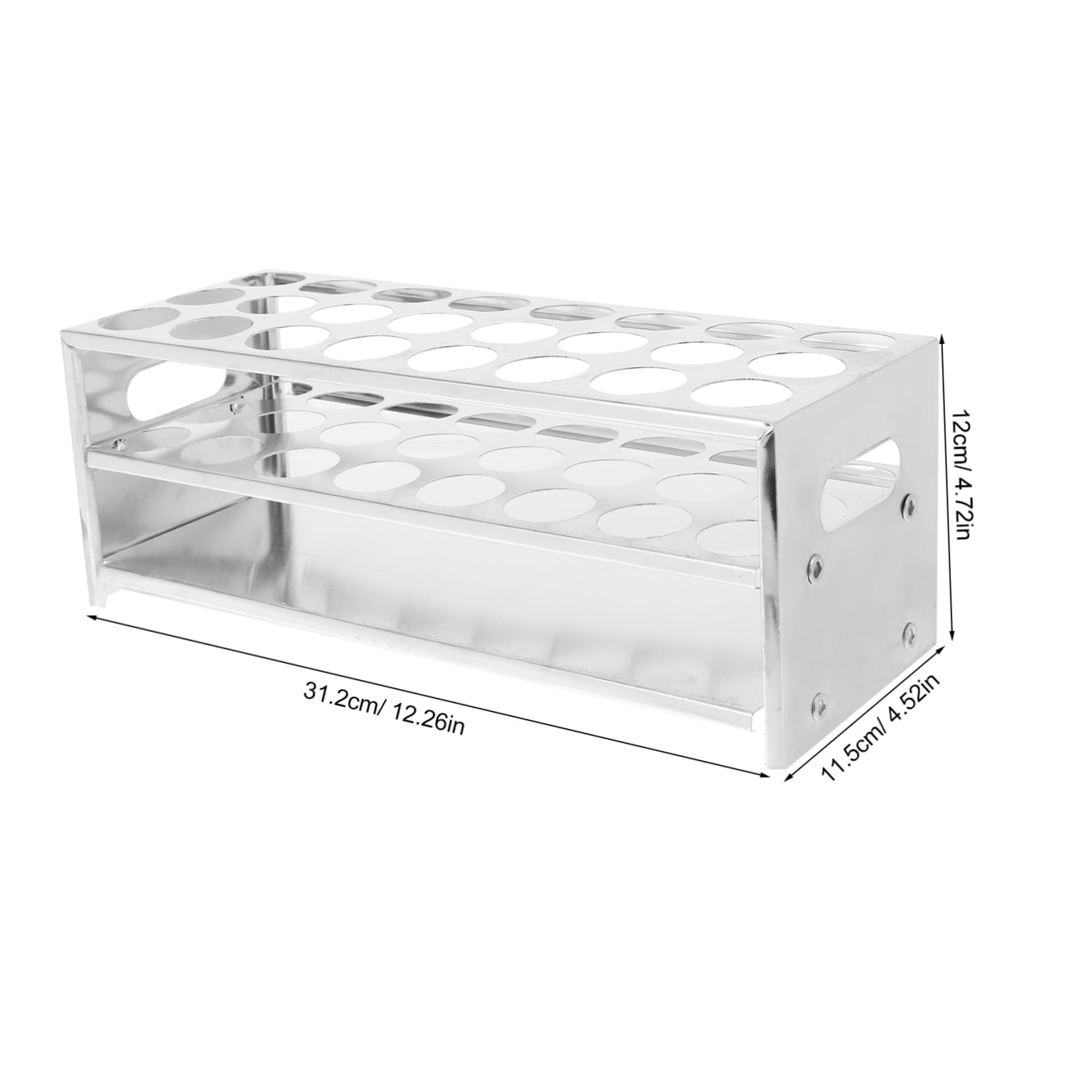 Gatuida 3stücke Laboratory Test Tube Reagenzglasständer Für Chemie Stabiler Organizer Für Röhren Für Labore Und Experimente Effiziente Aufbewahrung Und Sichere Nutzung
