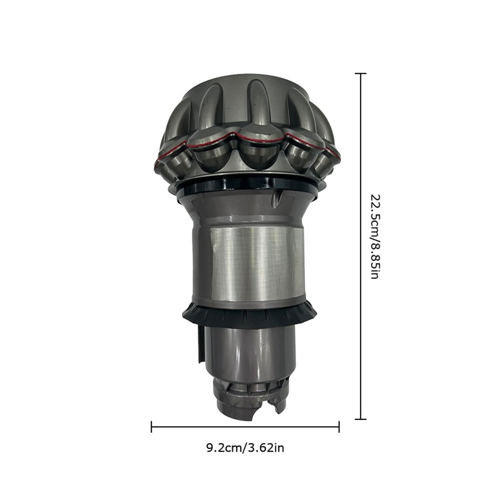 Ciclón de los recambios del aspirador del robot de la máquina barredora, compatible con Dyson, V10