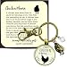 Chicken Mom Keychain Chick Gift For Mother Vintage Novelty Farm Life Chic Inspired Womens Pendant Baby Charm