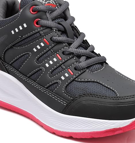 Image of ASIAN Boy's ADVENTURE-02-KIDS Sport Running & Walking Shoes with Ultra Bounce Technology Lightweight Synthetic Upper EVA Outsole Casual Lace-Up Shoes for Kid's & Boy's