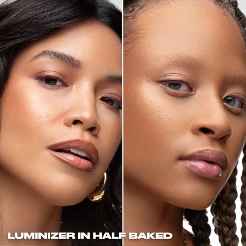 Urban Decay Facebond Luminizer, Waterproof Liquid Highlighter, Formulated with 3% Niacinamide & Vitamin E, Shade: Half Baked, 30ml - Image 2