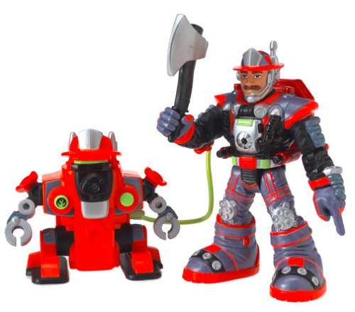 Rescue Heroes Robotz Movie Team- Talking Bots & Figures: Billy Blazes & Ember