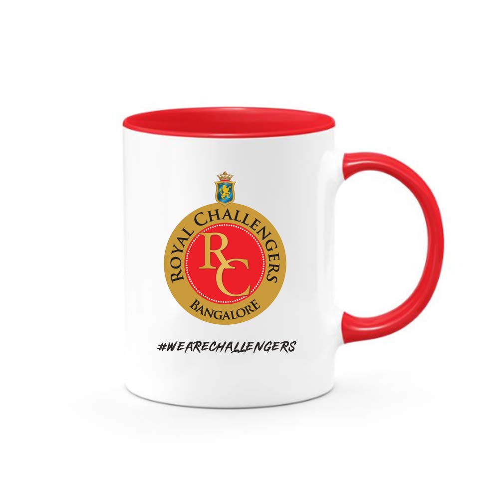 Dubiz Coffee Mug Royal Challengers Bangalore/RCB - Red