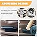 OFBAND Upgrade Arm Rest for Car with Car Armrest Storage Box,Car Armrest Cushion with Adjustable Sliding Design,Essential Interior Accessories Car Arm Rest for Most Cars (Sliding Style, Black)