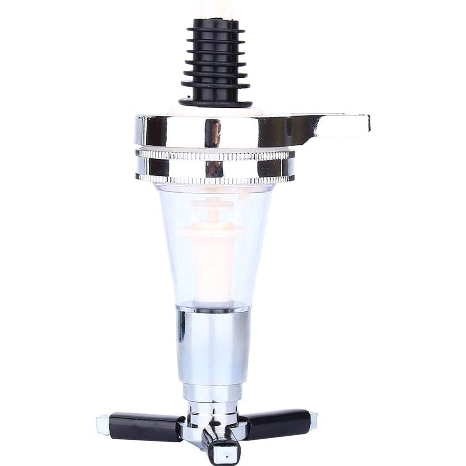 Ausla Dispenser di Vino con Supporto Girevole per Vino, Supporto per Erogatore di Liquori per 6 Bottiglie Portabottiglie per Bevande Alcoliche Professionali Portabottiglie