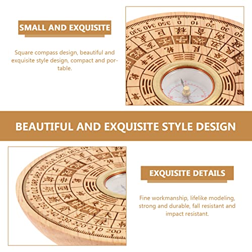 Brújula Feng Shui decorativa VOSAREA 1 set miniatura 4