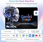 Tablette 10 Inch, Android 16 Comprimé avec Gemini AI,12GB RAM + 128GB ROM + 2TB Élargissable, 120Hz HD Affichage, 6000mAh avec charge rapide, 5G WiFi, GPS, 2-Year Garantie du fabricant