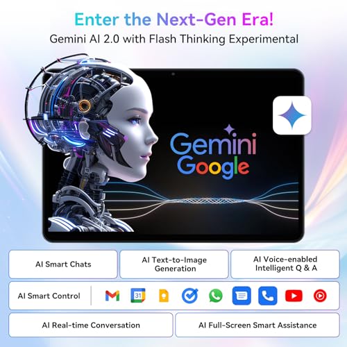 10-Inch Android Tablet, 12GB RAM, 128GB Storage, 5G WiFi - Image 4