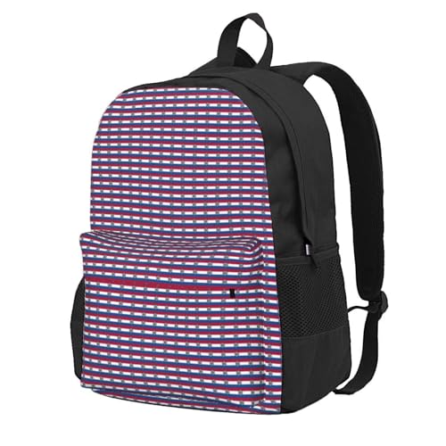 OAZCVBNN Missouri State Flag Print Uomini E Donne Grande Capacità Zaino Da Viaggio Scuola Pendolari College Lavoro Daypack