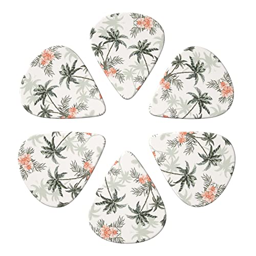 Tropical Palm Trees Lot de 6 médiators pour guitare acoustique, guitare électrique, basse, ukulélé – fins, moyens et… - Les Beatles, Paul McCartney, John Lennon, RIngo Starr, George Harrison Tropical Palm Trees Lot de 6 médiators pour guitare acoustique, guitare électrique, basse, ukulélé – fins, moyens et… – Image 5