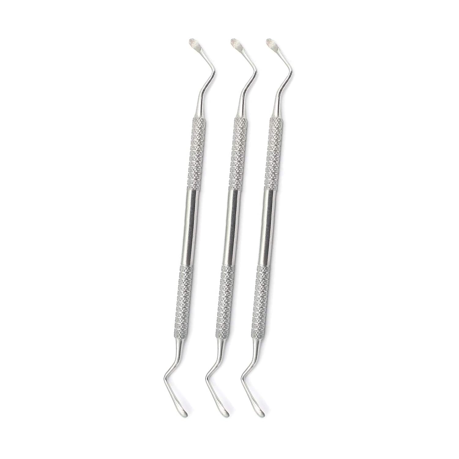 3 PCS Lucas CURETTES 87 Double Ended Spoons 3.5MM Dental Stainless Steel ODM