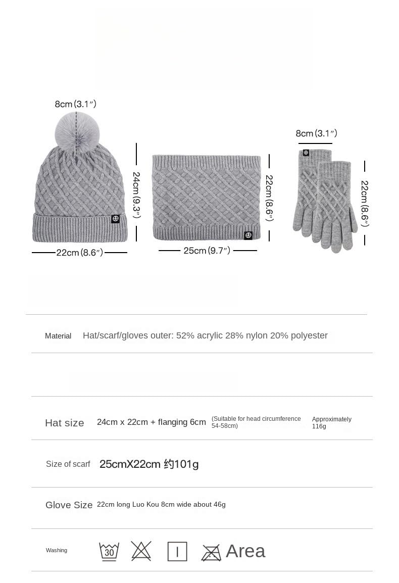 Czapka damska zimowa czapka beanie pluszowa podszewka ciepła czapka gruba luźna śnieżna dzianinowa czapka krzyżowa - czarna