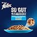Felix So gut wie es aussieht Katzenfutter nass in Gelee, Fisch Sorten-Mix, 120er Pack (120 x 85g)