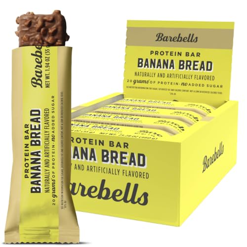 Image of Barebells Banana Bread Protein Bars, 20g Protein, 12 Pack