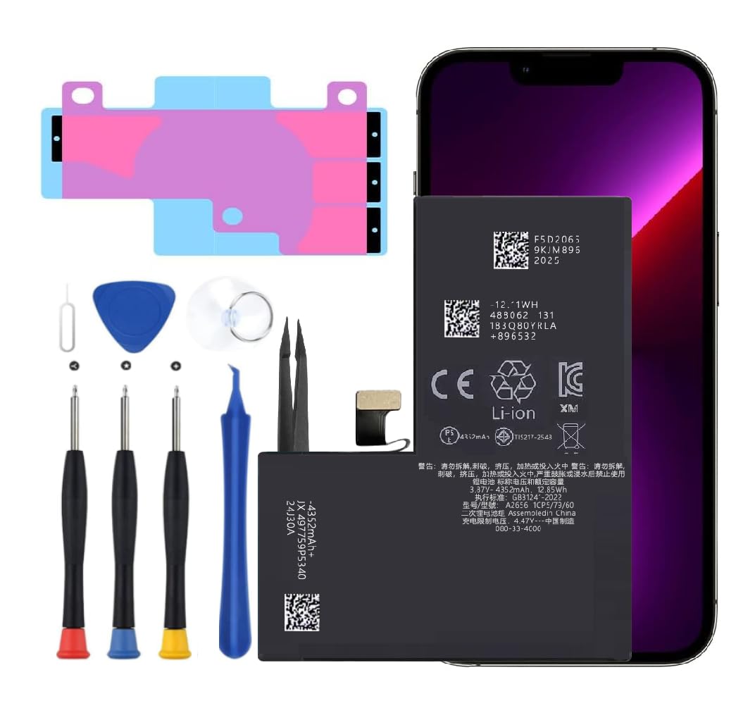 Amazon.com: AFSONGOO Battery for iPhone 13 Pro Max, Upgraded Phone