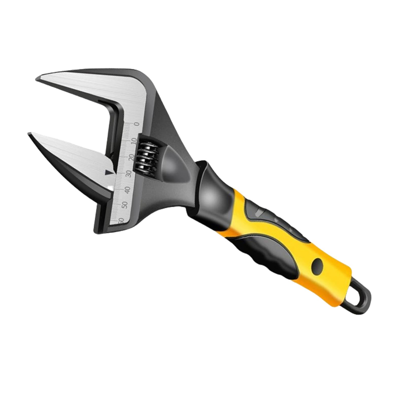 Spanner with Large Jaw High Strength Alloy Steel Wrenches for Automotive and Plumbing Use Adjustable Wrenches
