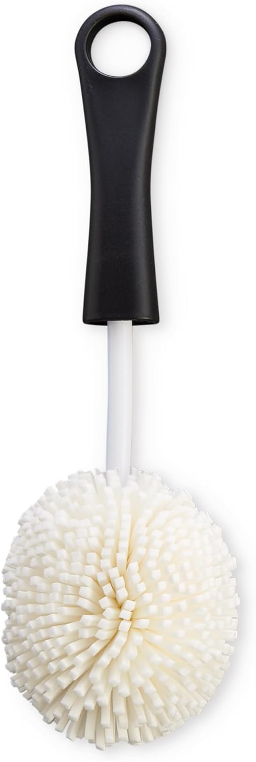 HIC Kitchen Bar Soft Foam Glass Washing Brush, Non-Scratch Foam Tips