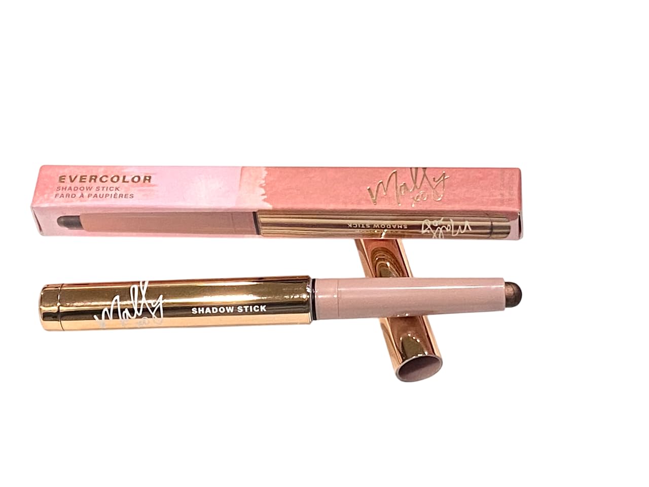 Mally Evercolor Eyeshadow Stick - Sable Shimmer - Waterproof and Crease-Proof Formula - Easy-to-Apply Buildable Color - Cream Shadow Stick