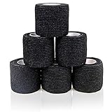 ★ ALTA ELASTICIDAD Y AUTOADHESIVO ★ - Relación de vendaje autoadhesivo de más del 180%, proporcionando fuerza de apriete ajustable y excelente soporte. AUPCON Vet Wrap se adhiere a sí mismo, no al cabello ni a la piel.Es ideal para aplicaciones donde no se desea adhesivo. Es ideal para Ideal para kits de ayuda de emergencia y actividades de campo.