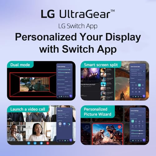 Image of LG 24 inch Ultragear FHD Gaming Monitor, IPS Display, 144Hz Refresh Rate, 1ms MBR, HDR10, sRGB 99% Color Gamut, NVIDIA G-SYNC Compatible, AMD FreeSync, HDMI, DisplayPort, Vase Mountable, Tilt, Black