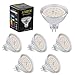 AIMHEIM Lampadina LED MR16 GU5.3 12V 3.8W Equivalenti 35-45W Lampada Alogena, Luce Bianca Calda 2700K 430LM, Angolo 120, Non Dimmerabile, Nessun Sfarfallio GU5.3 LED Calda, 6 Pezzi