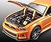 Maisto 1:24 Scale Assembly Line 2014 Ford Mustang Street Racer Diecast Model Kit (Colors May Vary)