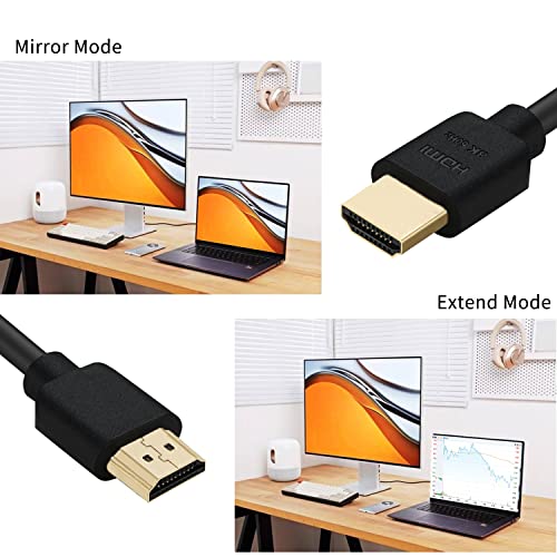 Terived 2 Pack 8K Hdmi Cables - Hdmi 2.1 Cable For Monitors/Tv/Gaming/Ps4/Ps5/, High Speed 8K 60Hz 4K 144Hz 120Hz, Short Certified Cord 4.9Ft/1.5M #TOP3